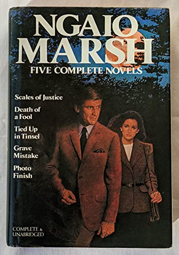 Beispielbild fr Five Complete Novels: Scales of Justice / Death of a Fool / Tied Up in Tinsel / Grave Mistake / Photo Finsh zum Verkauf von Books of the Smoky Mountains