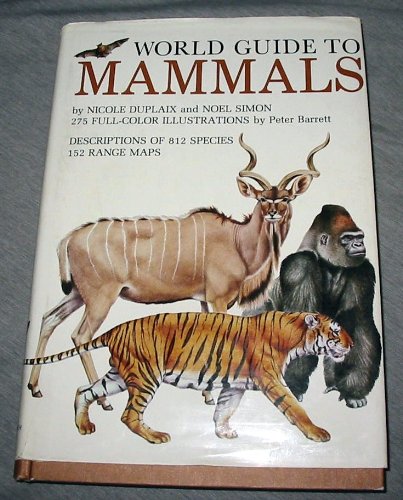 Stock image for World Guide To Mammals for sale by HPB-Emerald