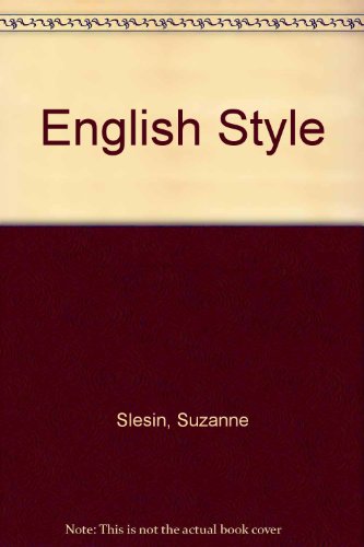 9780517426920: English Style