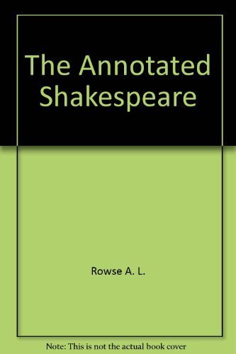 Imagen de archivo de Annotated Shakespeare: 3 Volumes 1 a la venta por ThriftBooks-Dallas