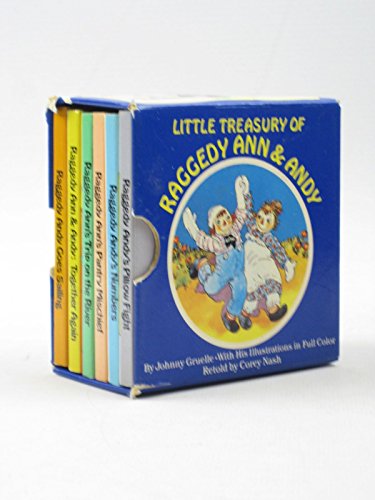 9780517447307: Little Treasury of Raggedy Ann & Andy: 6 Volume Boxed Set