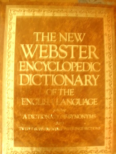 Imagen de archivo de New Websters Encyclopedia Dictionary English Language a la venta por R Bookmark