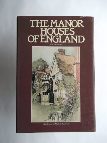 Stock image for Manor Houses of England for sale by Better World Books