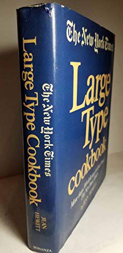 Stock image for The New York Times Large Type Cookbook for sale by Better World Books: West