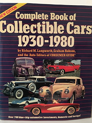 9780517479346: The Complete Book of Collectible Cars: 1930-1980