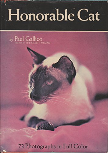 Beispielbild für Honorable Cat zum Verkauf von Wonder Book