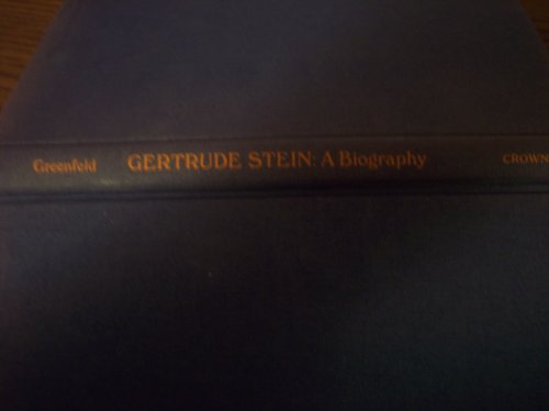 Imagen de archivo de Gertrude Stein : A Biography a la venta por Better World Books