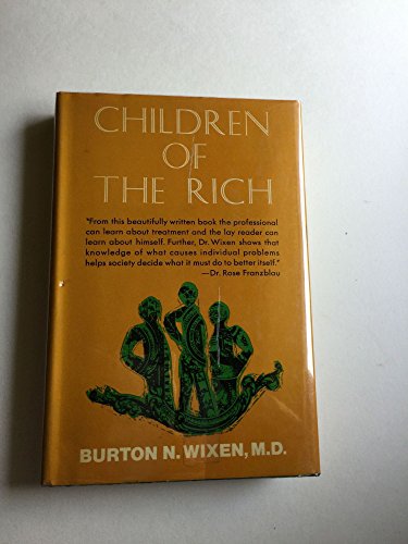 Stock image for Children of the Rich for sale by Bingo Used Books