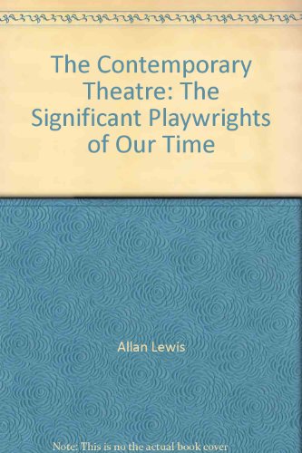 Contemporary Theatre (9780517509548) by Lewis, Alan