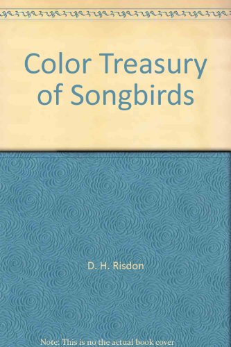 Stock image for Color Treasury of Songbirds for sale by Keeper of the Page