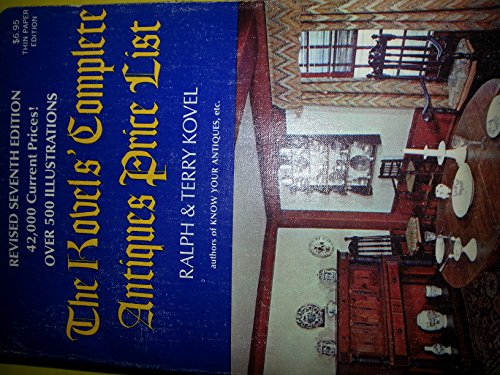 9780517516775: The Kovels' Complete Antiques Price List