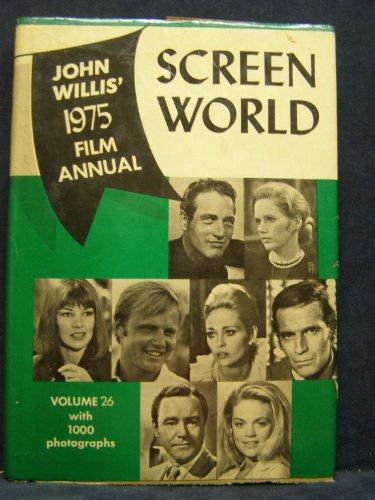 Beispielbild fr Screen World : 1975 zum Verkauf von Better World Books