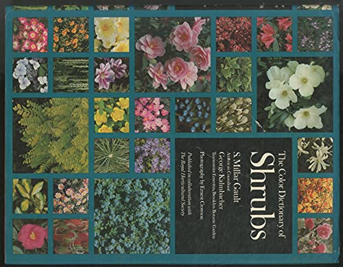 Stock image for The Color Dictionary of Shrubs for sale by Better World Books