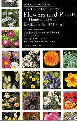 9780517524565: The Color Dictionary of Flowers and Plants for Home and Garden