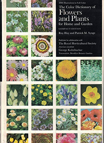 Beispielbild fr Color Dictionary of Flowers and Plants zum Verkauf von Better World Books