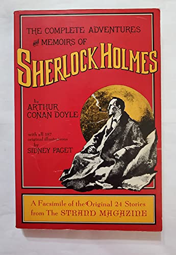Beispielbild für The Complete Adventures and Memoirs of Sherlock Holmes: A Facsimile of the Original Strand Magazine Stories, 1891-1893 zum Verkauf von Visible Voice Books