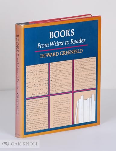 Stock image for Books : From Writer to Reader for sale by Better World Books