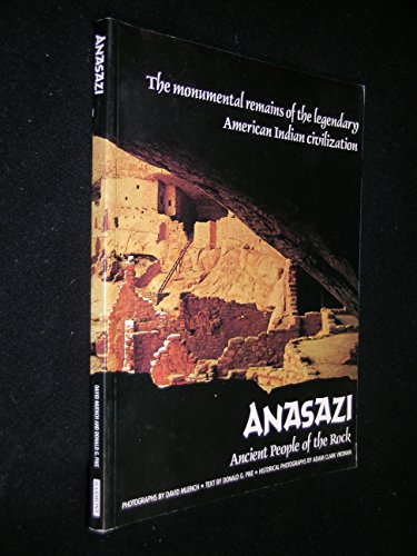 Beispielbild fr Anasazi zum Verkauf von Better World Books