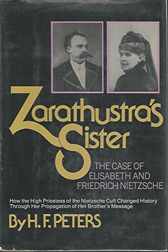 9780517527252: Zarathustras sister: The case of Elizabeth and Friedrich Nietzsche