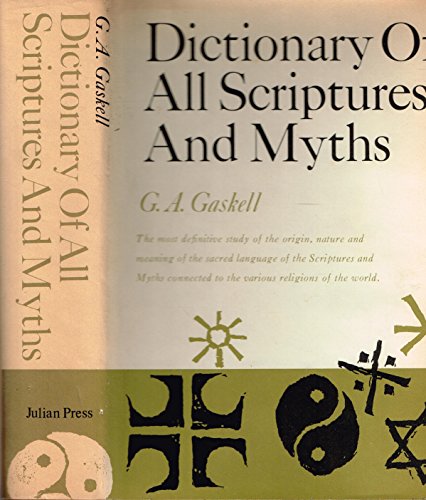 9780517527634: Dictionary of All Scriptures and Myths [Hardcover] by
