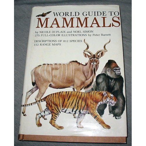Stock image for World Guide to Mammals for sale by Better World Books: West