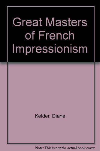 9780517534472: Great Masters of French Impressionism