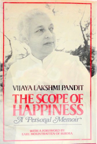 Beispielbild fr The scope of happiness: A personal memoir zum Verkauf von Wonder Book
