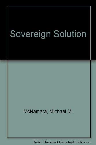 Beispielbild fr Sovereign Solution zum Verkauf von Wonder Book