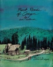 Imagen de archivo de Back Roads of Oregon a la venta por HPB Inc.