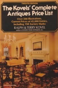 Imagen de archivo de The Kovel's Complete Antiques Price List, 12th Edition a la venta por Prairie Creek Books LLC.