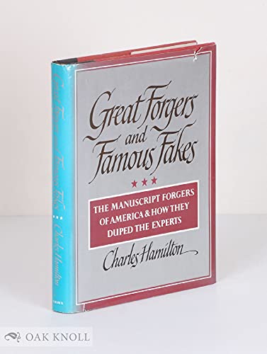 Stock image for Great Forgers and Famous Fakes for sale by ThriftBooks-Dallas