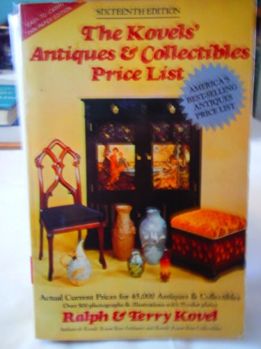 Beispielbild fr Kovels Antiques Price List 13 zum Verkauf von Wonder Book