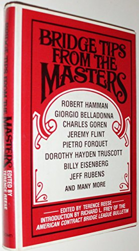 Beispielbild fr Bridge Tips From the Masters zum Verkauf von Wonder Book