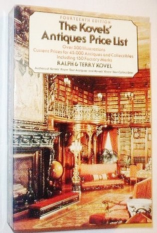 Stock image for Kovels Antiques Price List for sale by Wonder Book