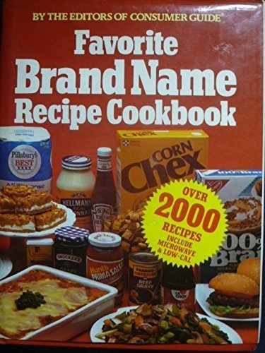 9780517546192: Favorite Brand Name Recipe Cookbook