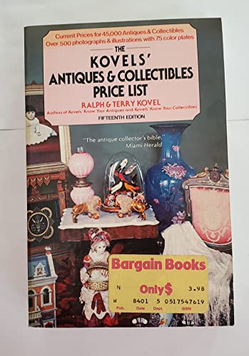 Stock image for Kovels' Antiques and Collectibles Price List for sale by Better World Books: West