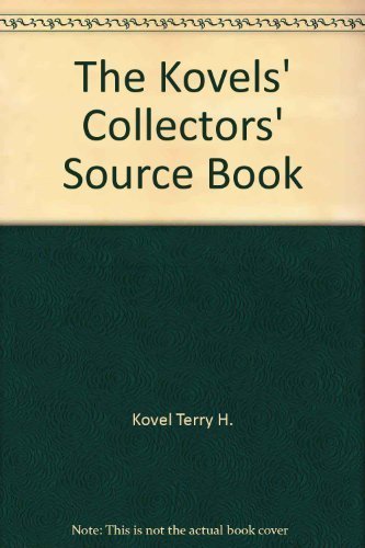 Beispielbild fr Kovels Collectors Source Book zum Verkauf von SecondSale