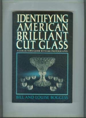 Beispielbild fr Identifying American Brilliant Cut Glass zum Verkauf von Books Unplugged