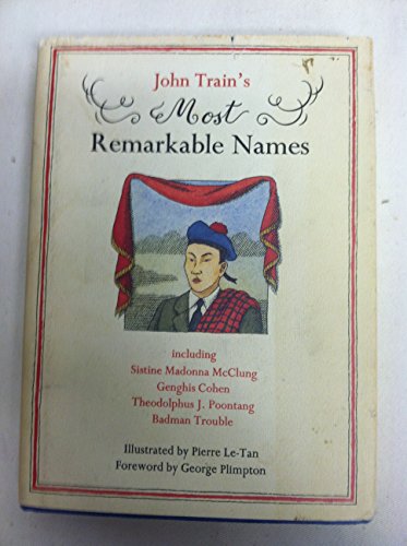 Imagen de archivo de John Train's Most Remarkable Names a la venta por Wonder Book