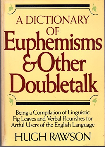 9780517557105: DICT OF EUPHEMISMS & OTHER DOU