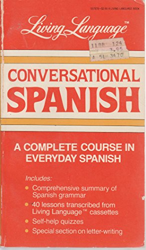 Beispielbild fr Living Language Old Spanish Manual zum Verkauf von Better World Books: West