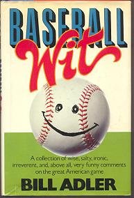 Beispielbild fr Baseball Wit zum Verkauf von Gil's Book Loft