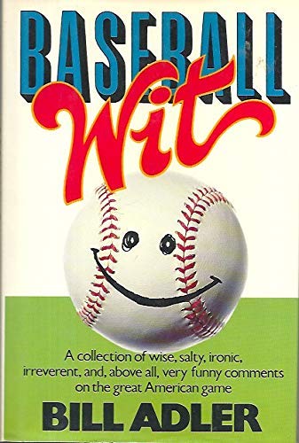 Imagen de archivo de Baseball Wit a la venta por Better World Books