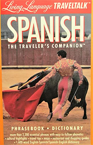 TT Spanish Phrasebook/Dictionary (Travelers Companion) (9780517569924) by Crown