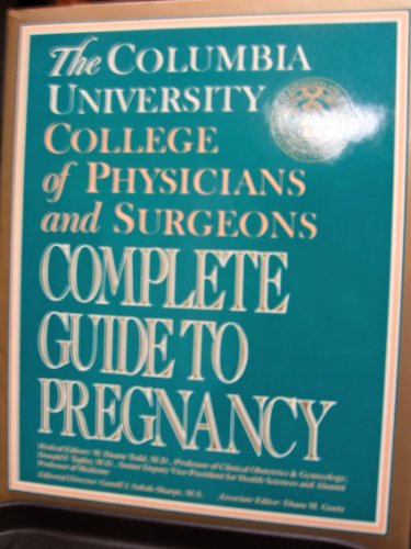 Imagen de archivo de Complete Guide to Pregnancy a la venta por Lighthouse Books and Gifts