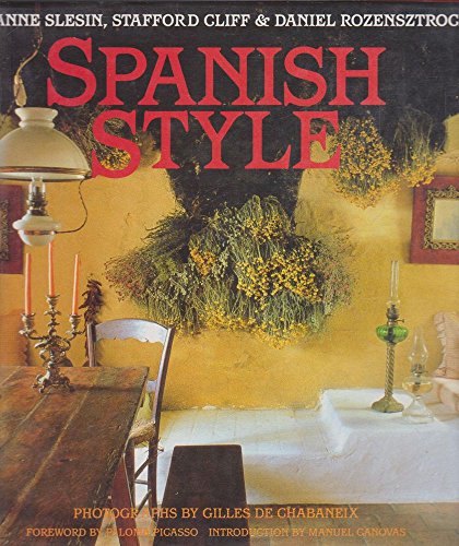 Beispielbild fr Spanish Style zum Verkauf von Better World Books