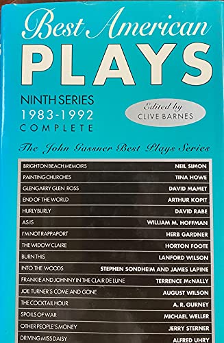 Best American Plays: Ninth Series 1983-1992 Complete