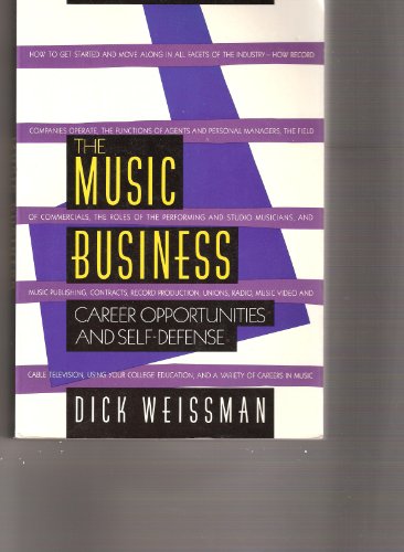 9780517575246: The Music Business: Career Opportunities and Self-Defense