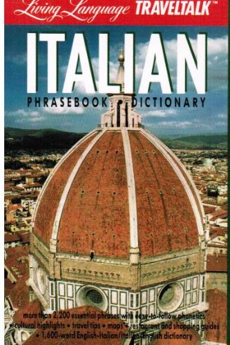 Imagen de archivo de LL Traveltalk: Italian (Fodor's Languages for Travelers (Book Only)) a la venta por SecondSale