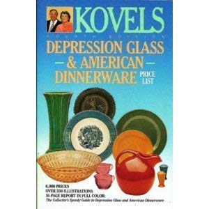 Stock image for Kovels Depression Glass & American Dinnerware Price List, Fourth Edition for sale by Prairie Creek Books LLC.